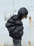 Black Puffer Jacket X