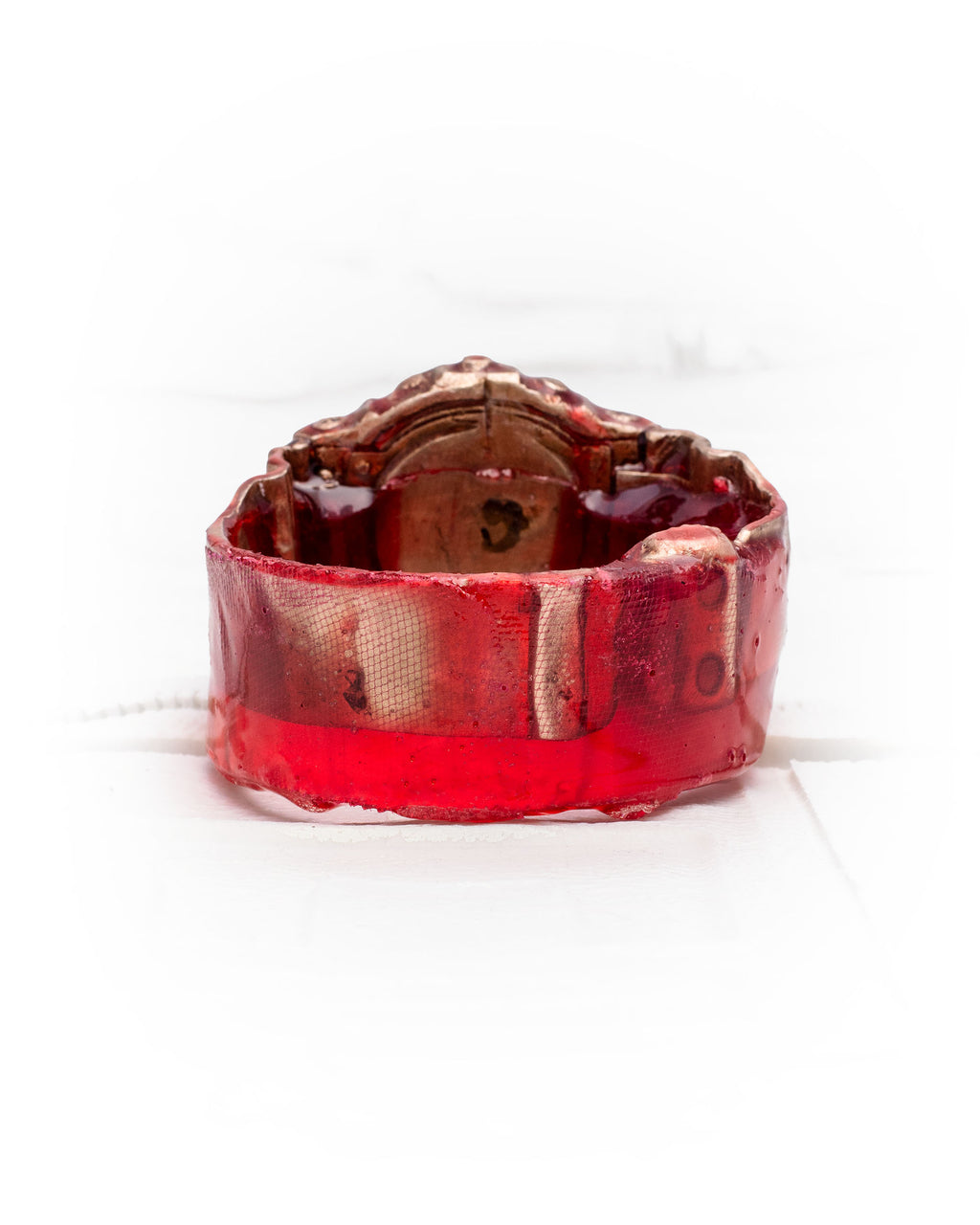 Ruby Bronze Watch Bracelet