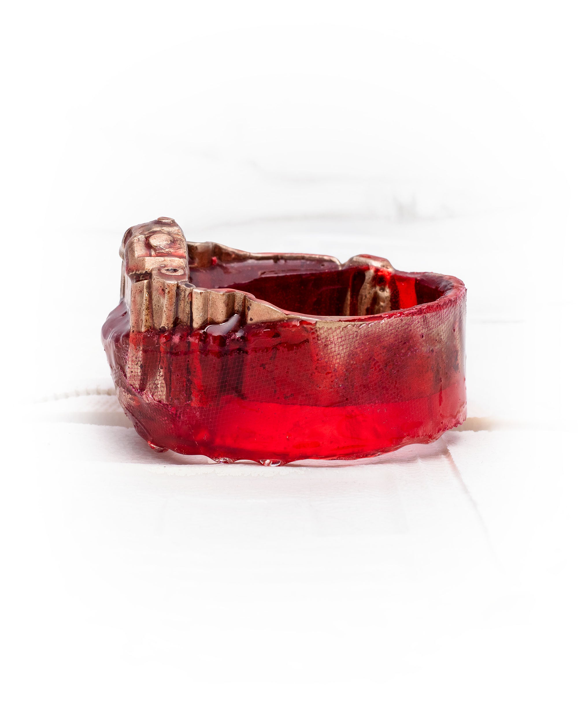 Ruby Bronze Watch Bracelet