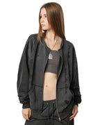 Dark Faded Track Hoodie