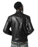 Black Asymmetrical Moto Jacket