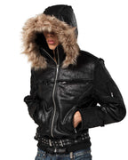 Black Sheepskin Jacket