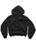 Black Eyelet Hoodie