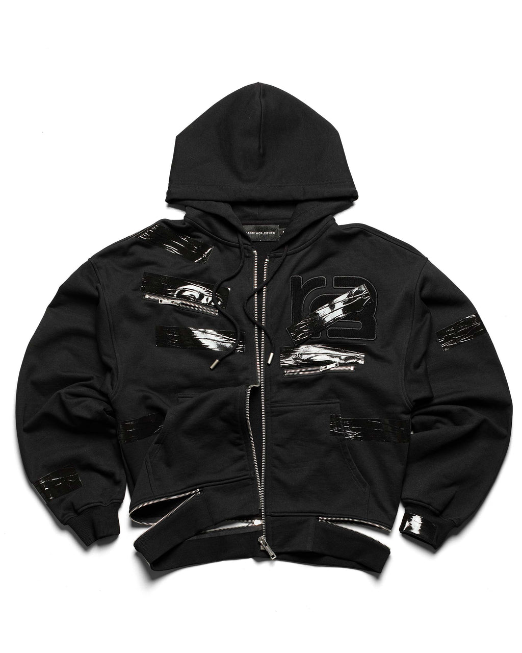 Racer x Barragán Tape Zipped Hoodie