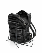 Split Strap Leather Backpack