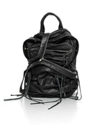 Split Strap Leather Backpack