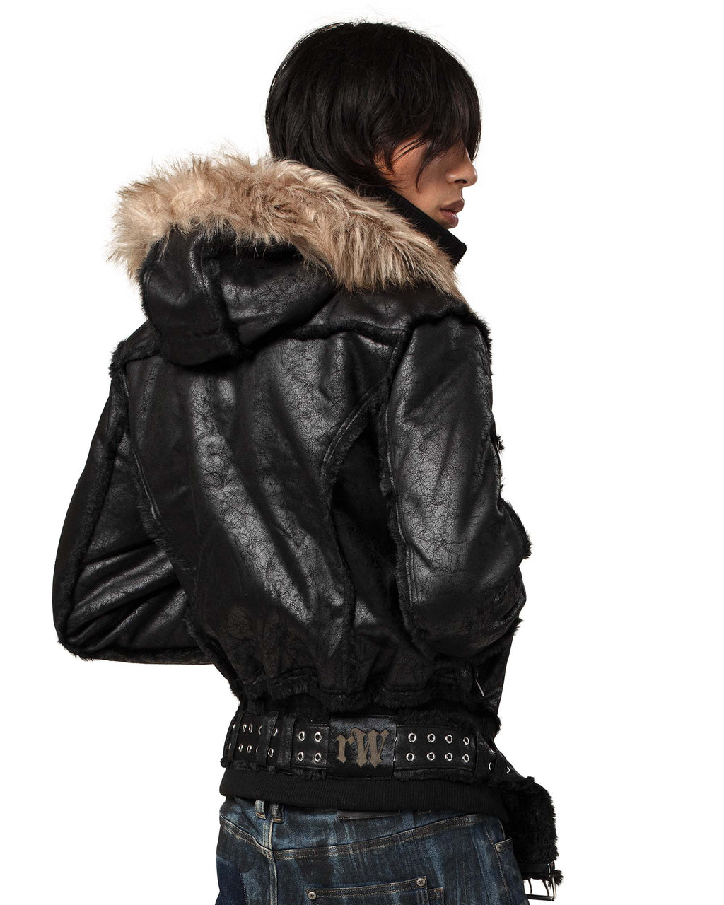 Black Sheepskin Jacket