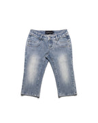 Denim Curve Capri
