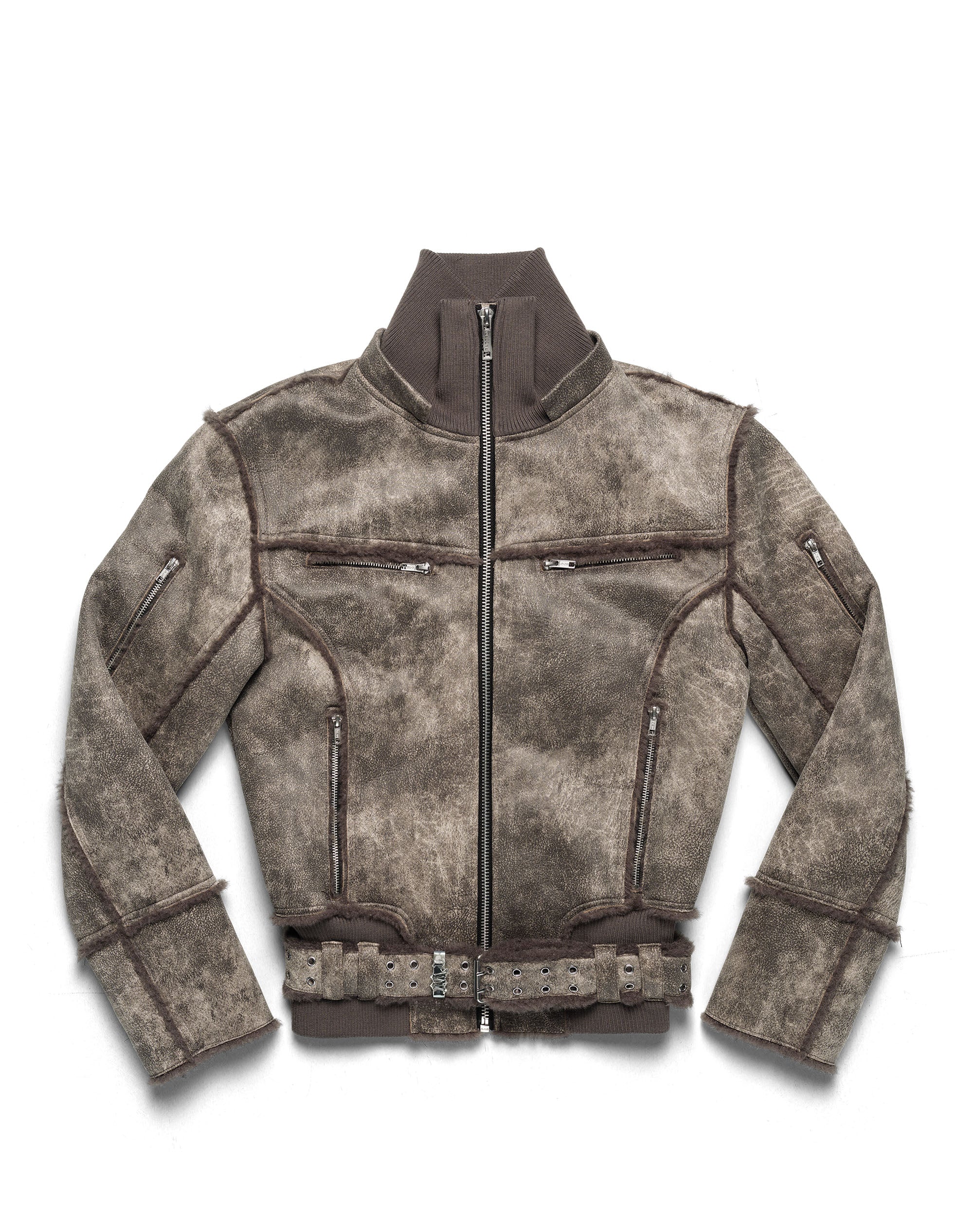 Faded Sheepskin Jacket