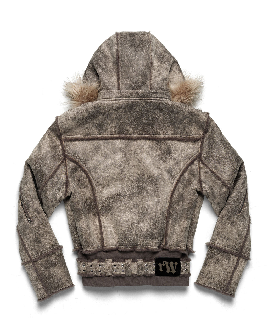 Faded Sheepskin Jacket