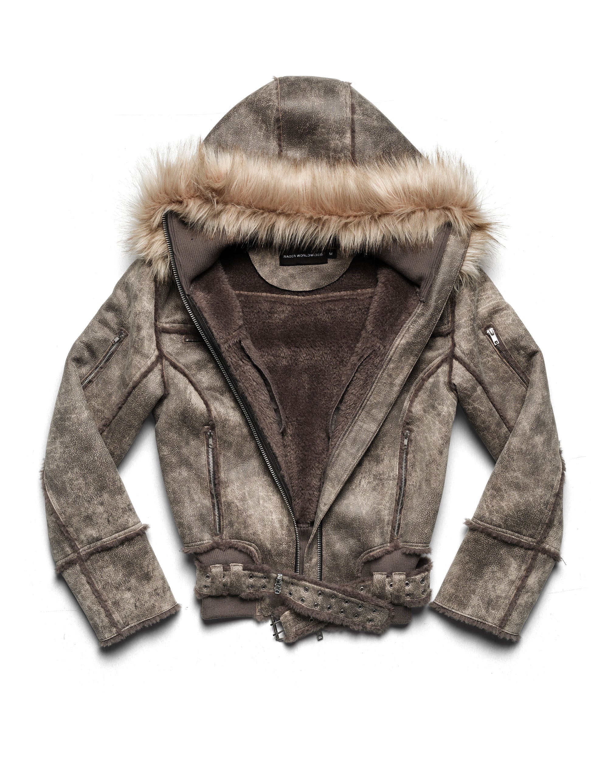 Faded Sheepskin Jacket