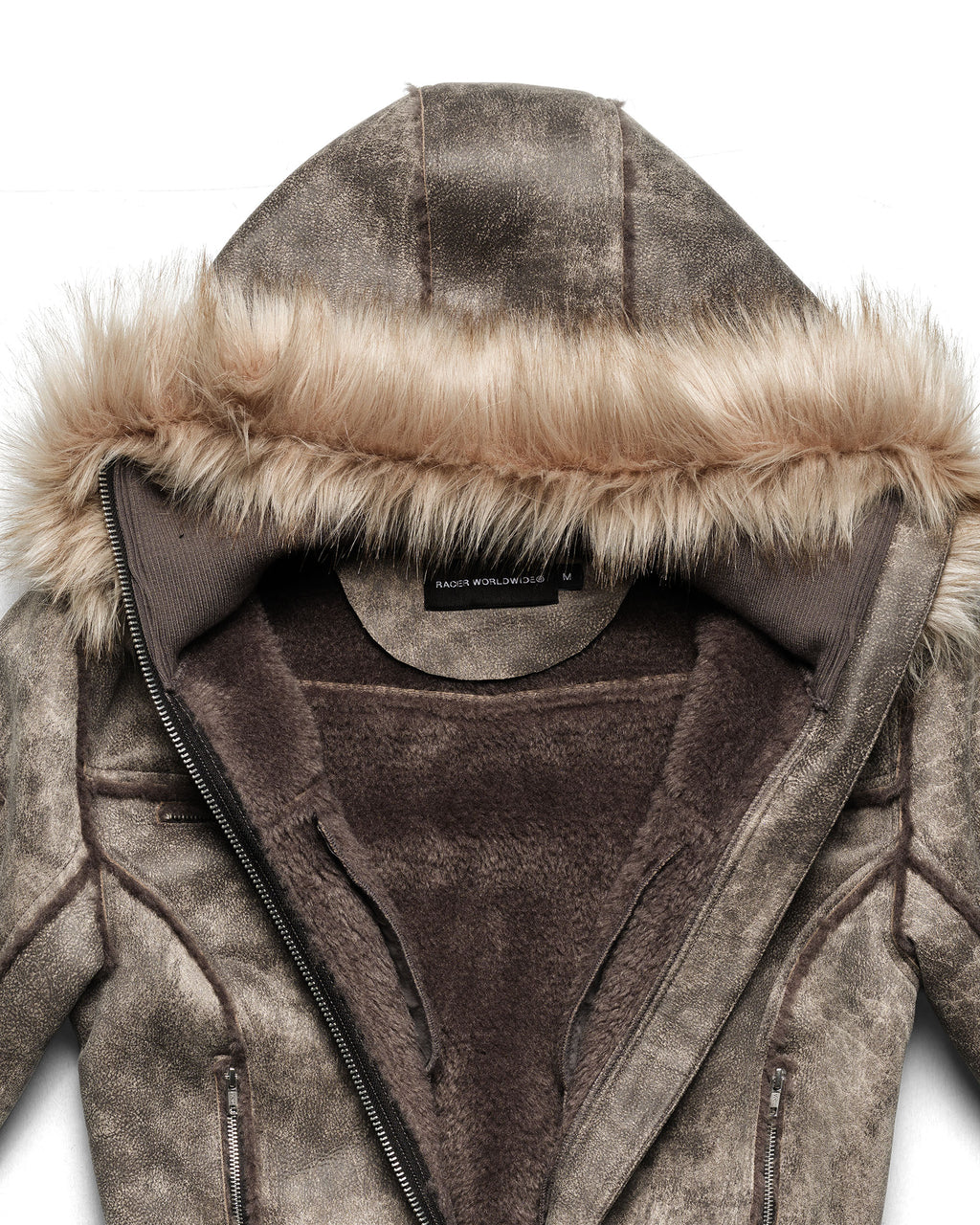 Faded Sheepskin Jacket