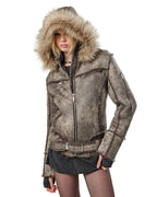 Faded Sheepskin Jacket