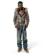 Faded Sheepskin Jacket