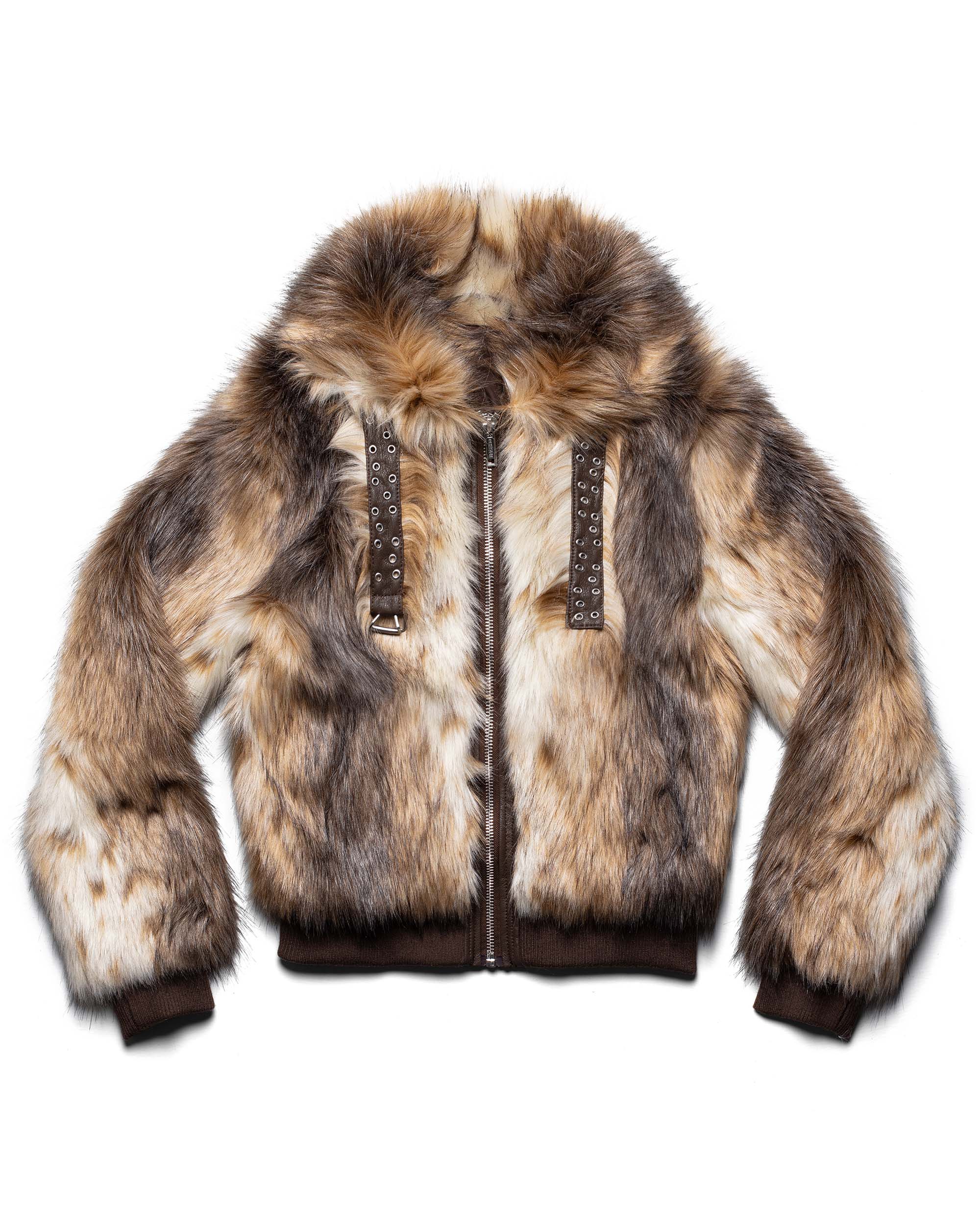 Coyote Fur Bomber