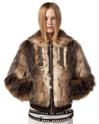 Coyote Fur Bomber