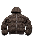 Brown Puffer Jacket X