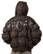 Brown Puffer Jacket X