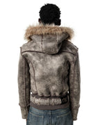 Faded Sheepskin Jacket