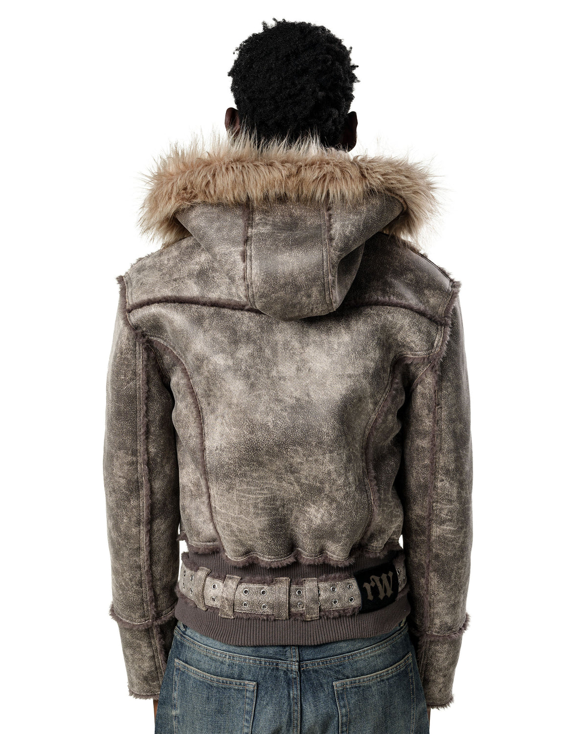 Faded Sheepskin Jacket