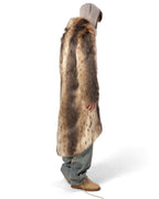 Long Coyote Fur Coat