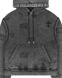 Black Ghost Cross Hoodie