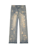 Blue Ghost Cross Jeans