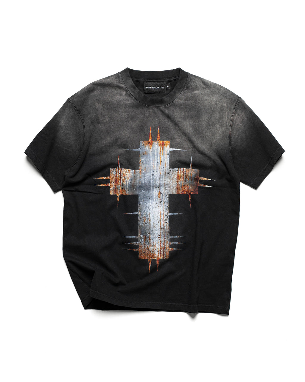 Black Rust Cross T-Shirt