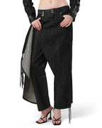 Layered Skirt Denim