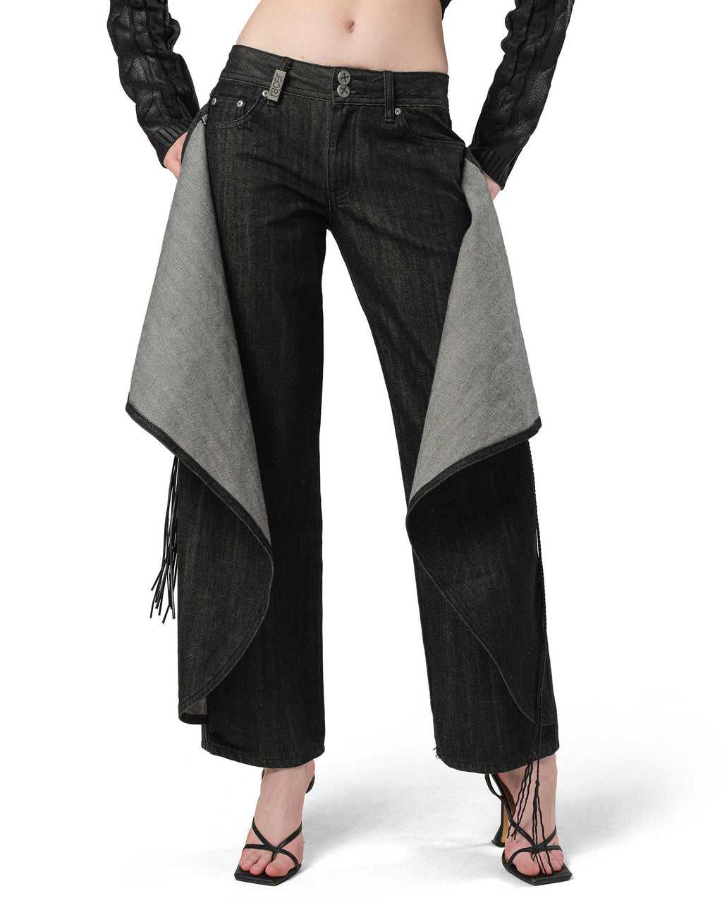 Layered Skirt Denim