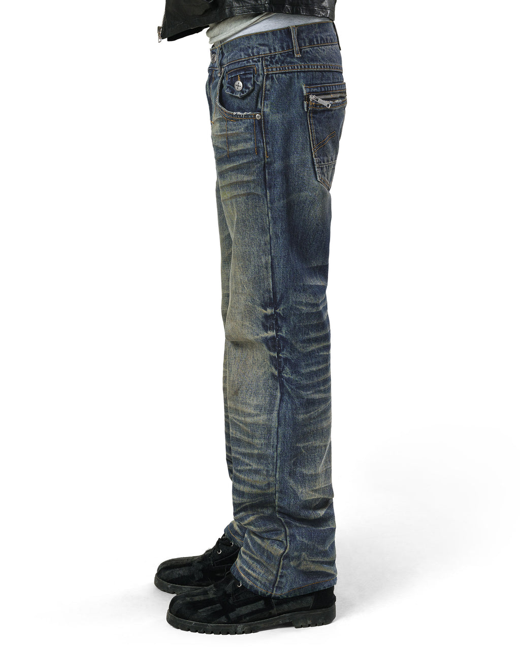 Dark Stacked Denim