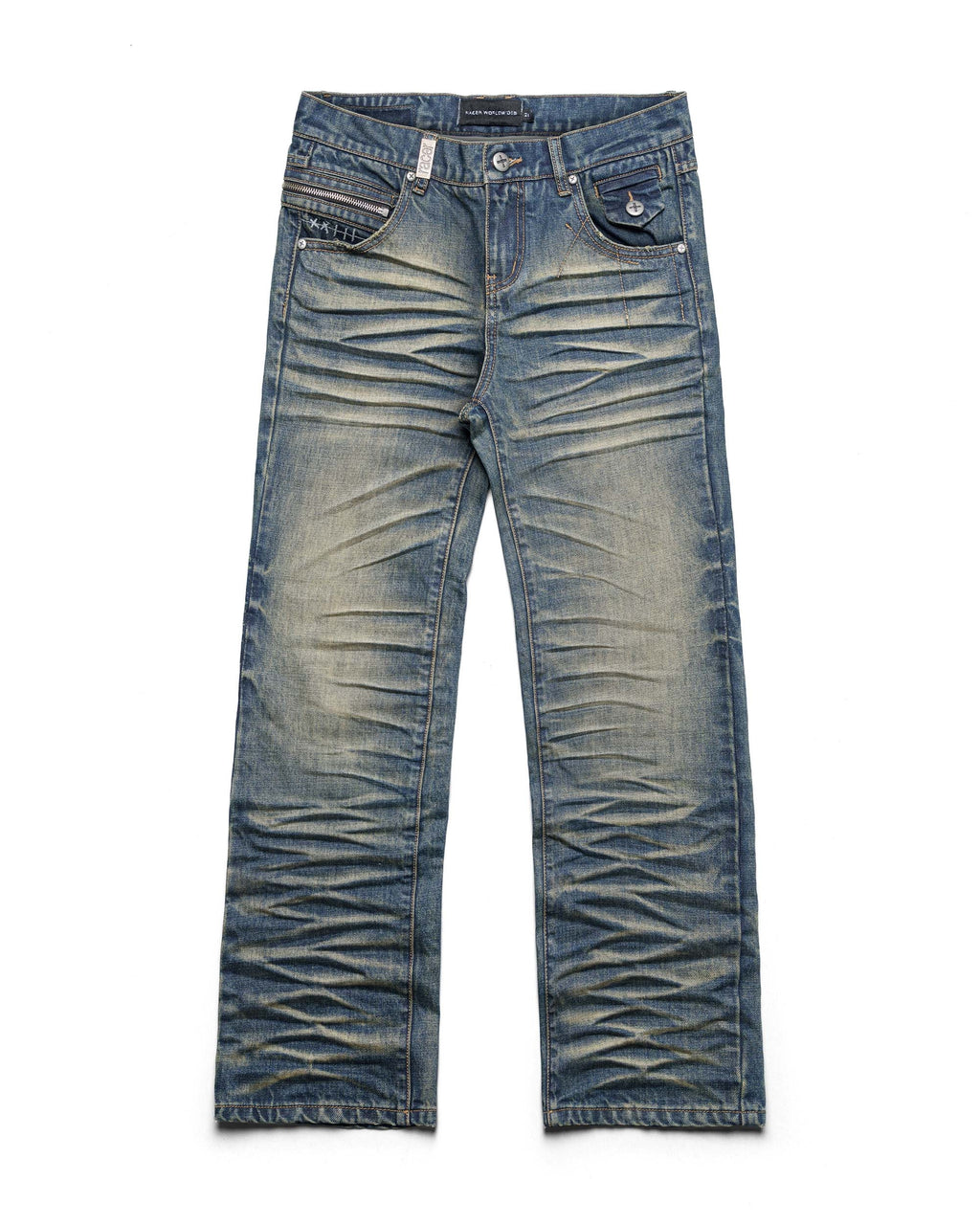 Dark Stacked Denim