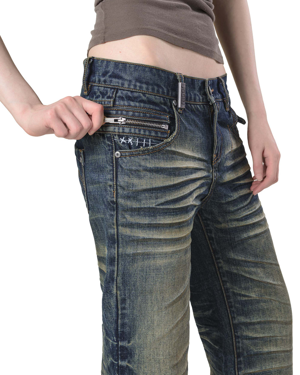 Dark Stacked Denim