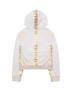Faded Gold Track Hoodie