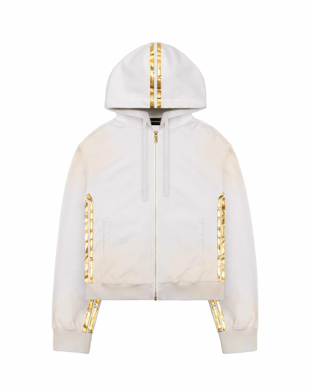 Faded Gold Track Hoodie