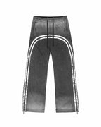 Faded Silver Track Sweatpants