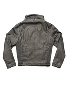 Faded Asymmetrical Moto Jacket