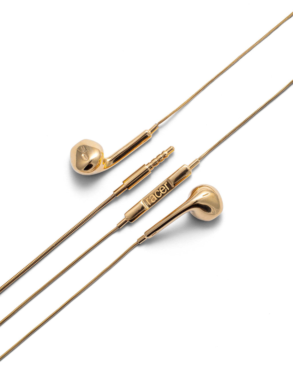 Gold RacerPods Necklace