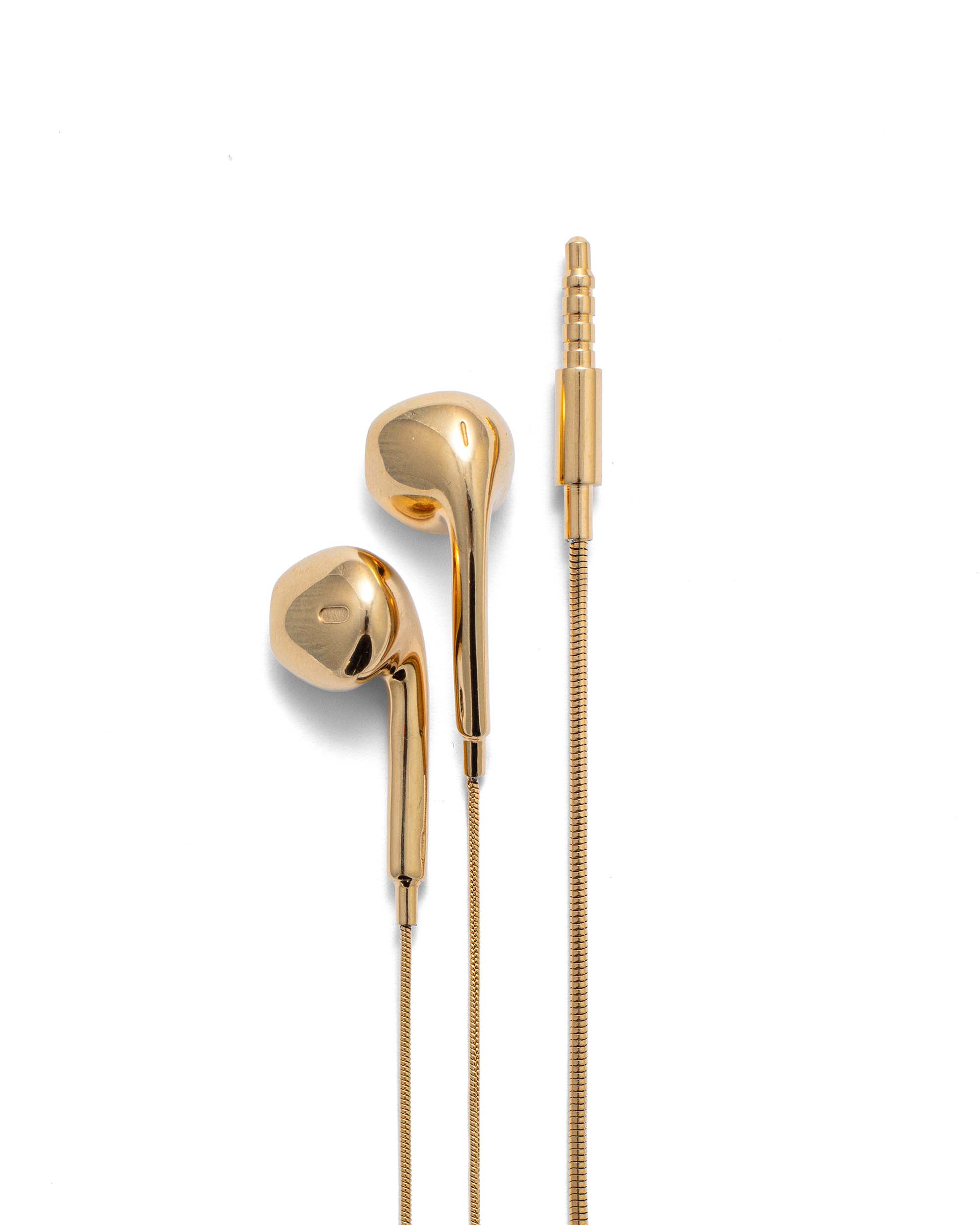 Gold RacerPods Necklace