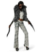 Juicy x Racer Fur Vest