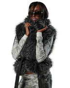 Juicy x Racer Fur Vest
