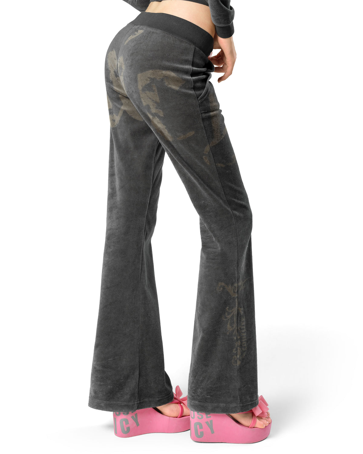 Juicy x Racer Dark Velour Pants