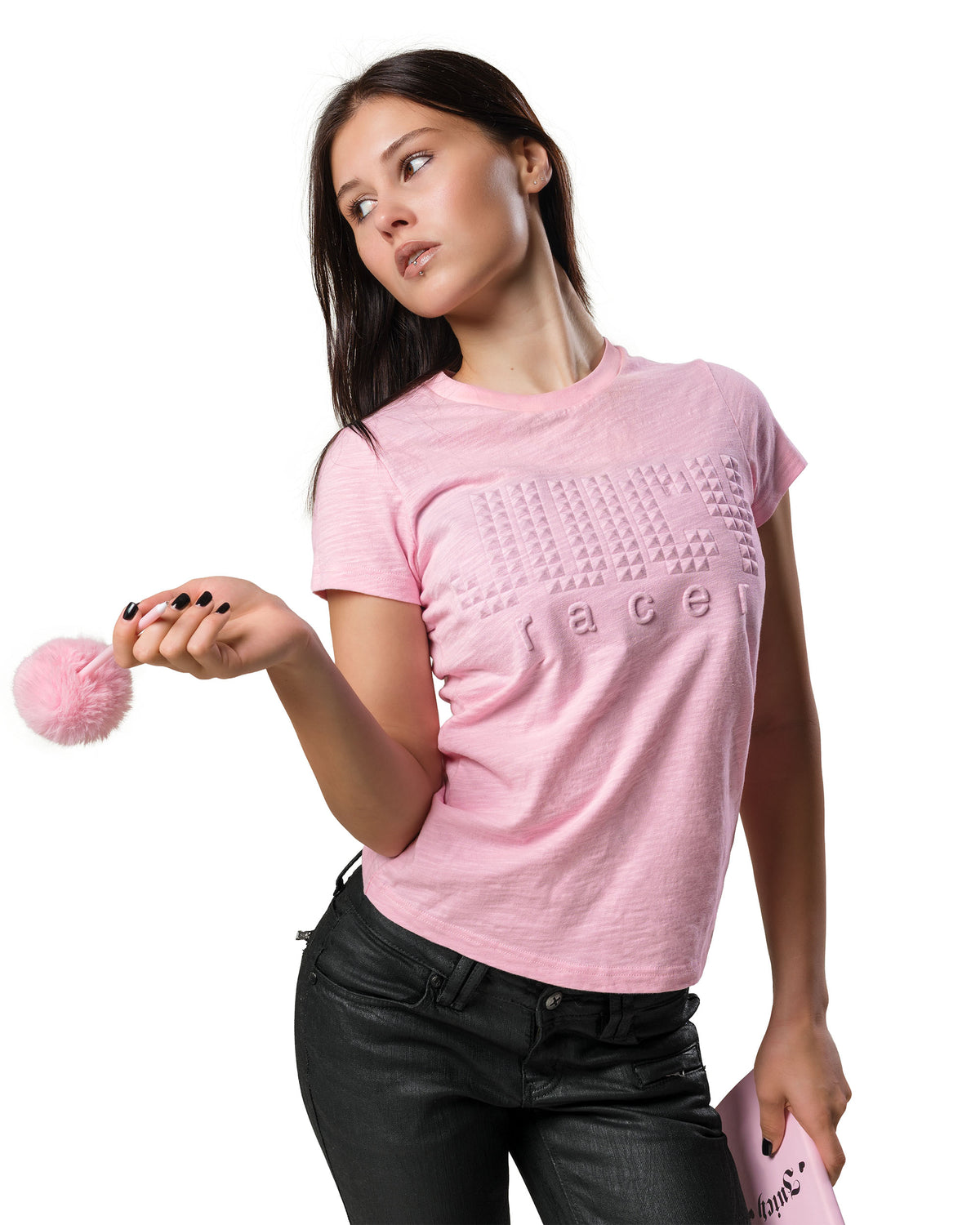 Juicy x Racer Pink Tee