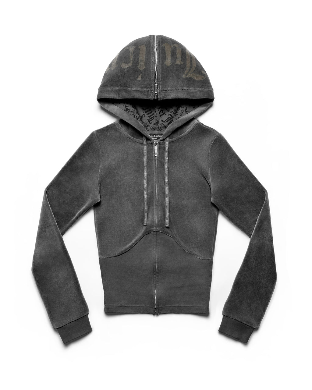 Juicy x Racer Dark Velour Hoodie