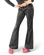 Juicy x Racer Dark Velour Pants