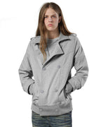 Grey Jersey Jacket
