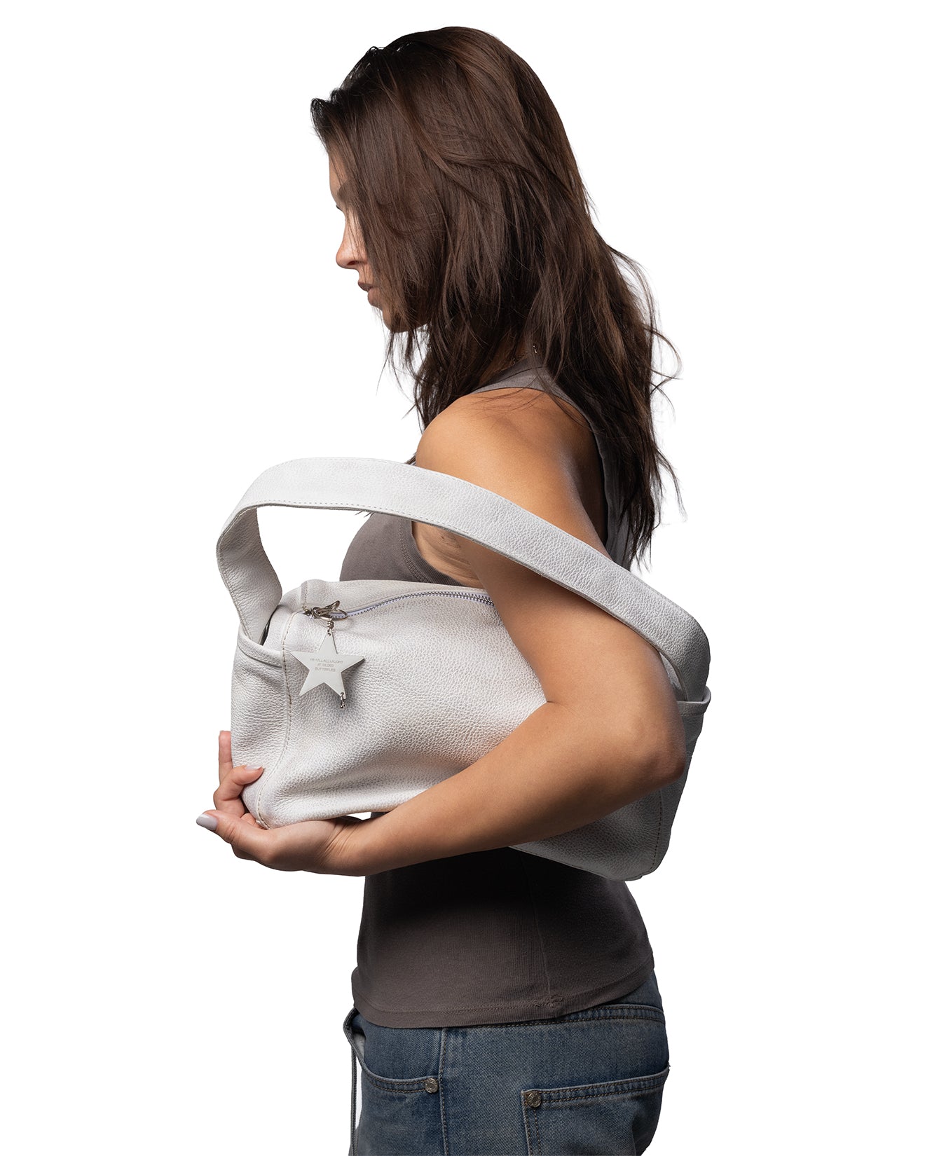 K x Racer Star Leather Bag