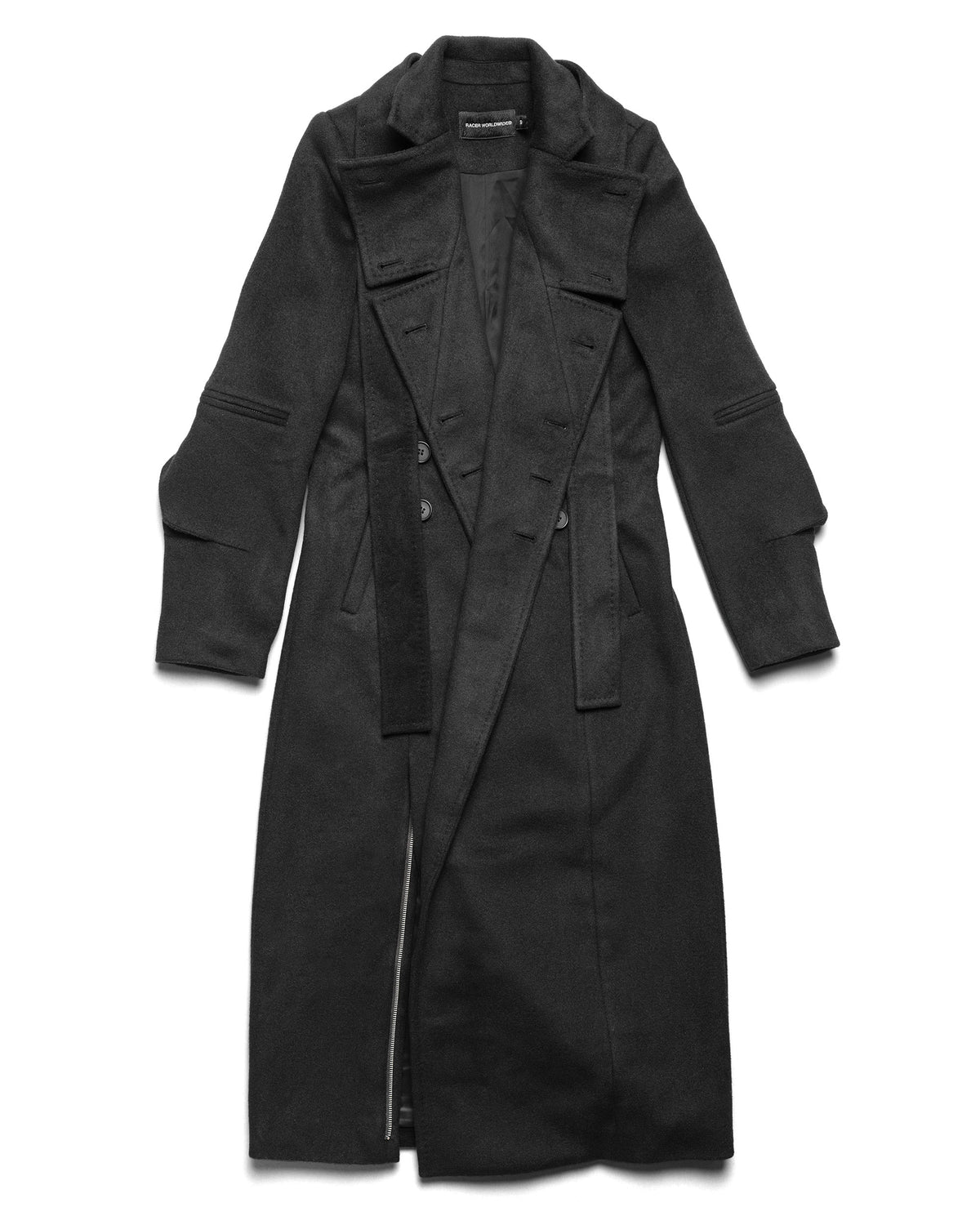Long Fine Wool Coat