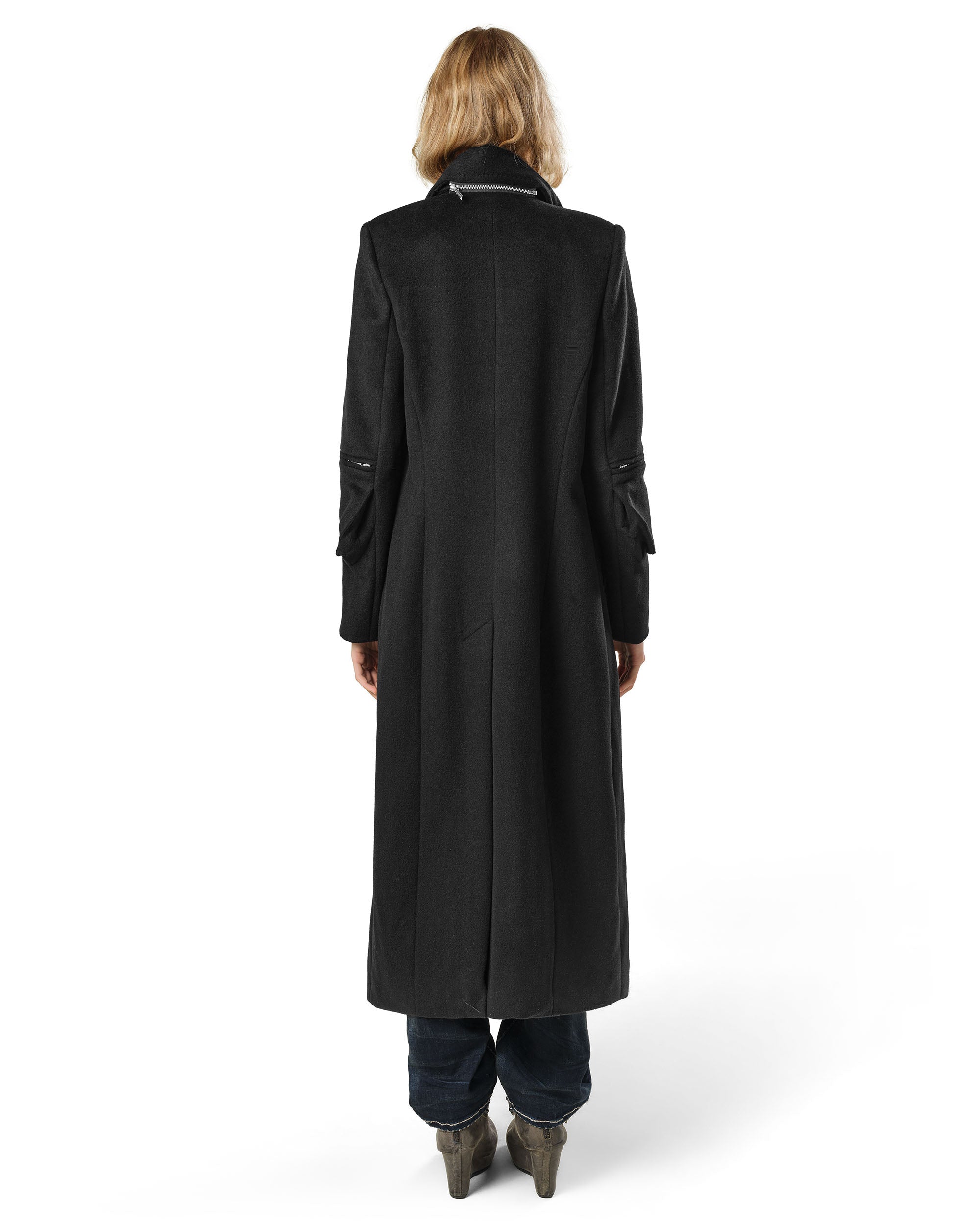 Long Fine Wool Coat