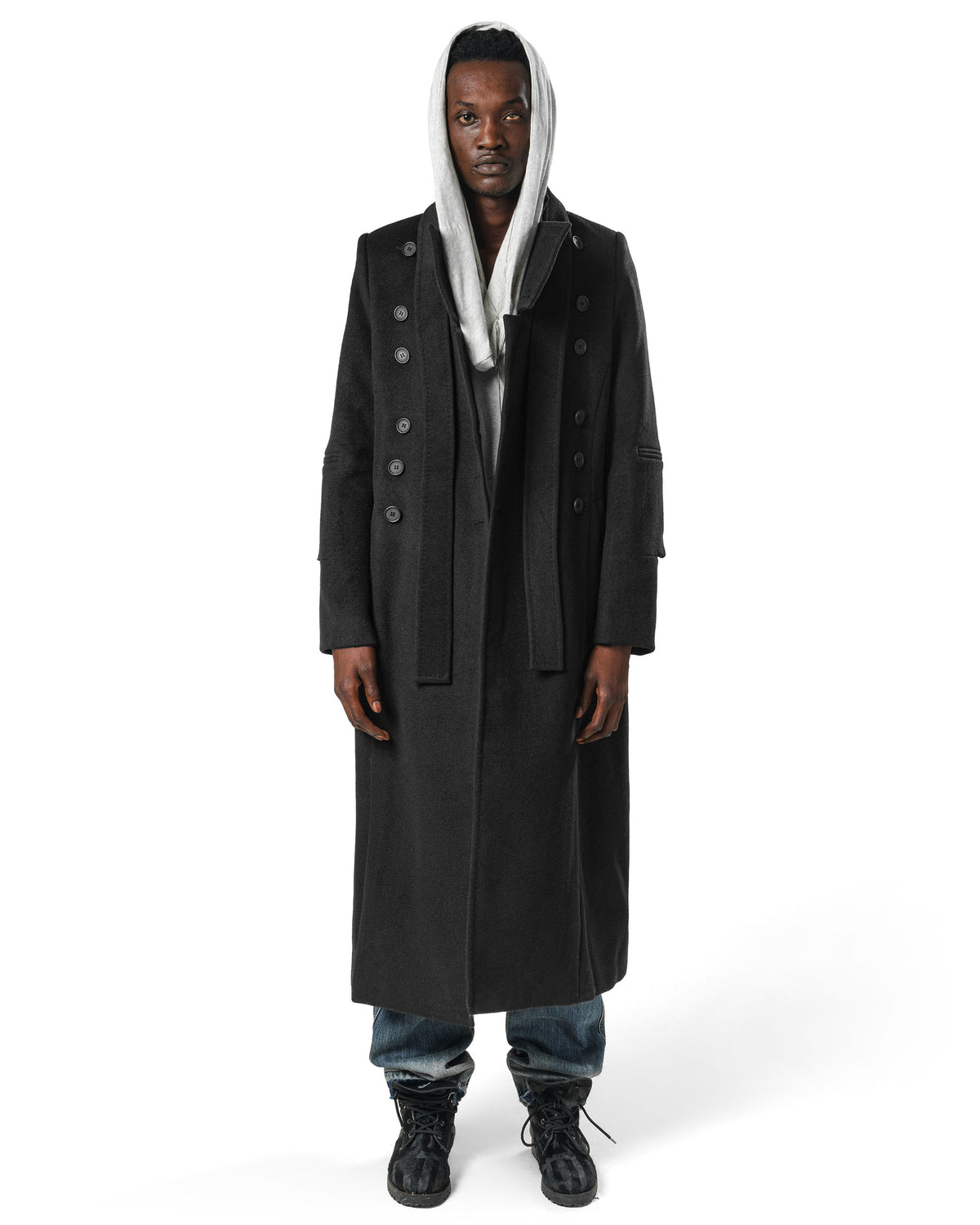 Long Fine Wool Coat